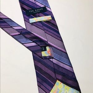 TED BAKER London - Striped Men's Silk tie (60in.)